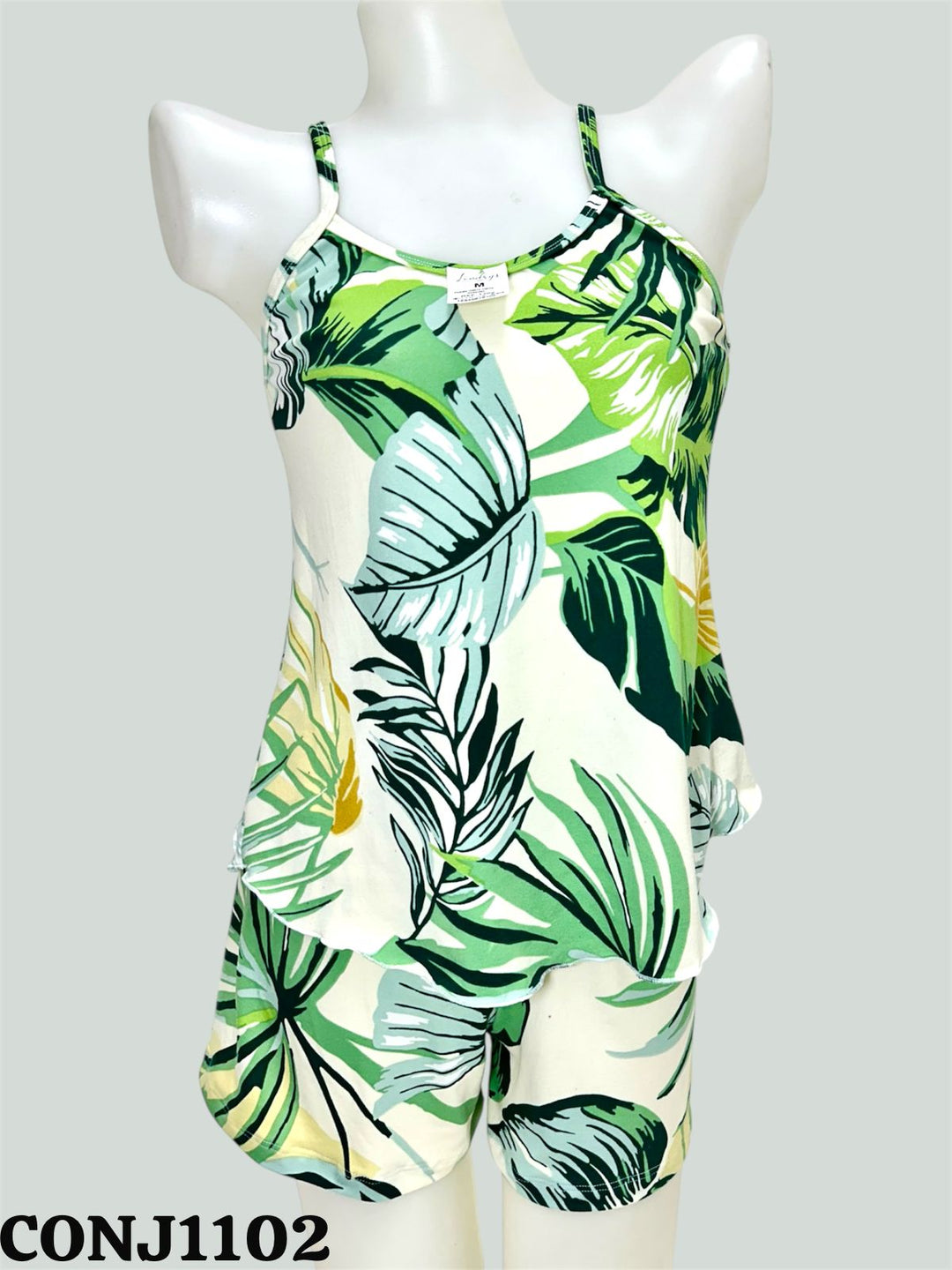 PIJAMA LONDRYS CORTA TIRITO DURAZNO-RIB S-L
