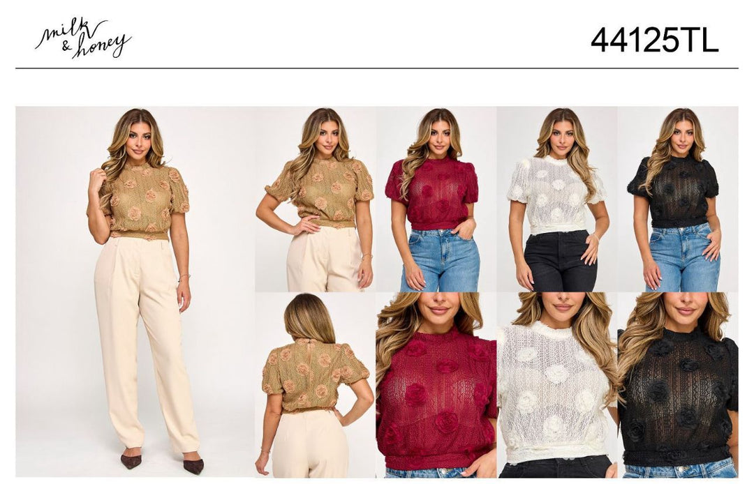 BLUSA MILK AND HONEY