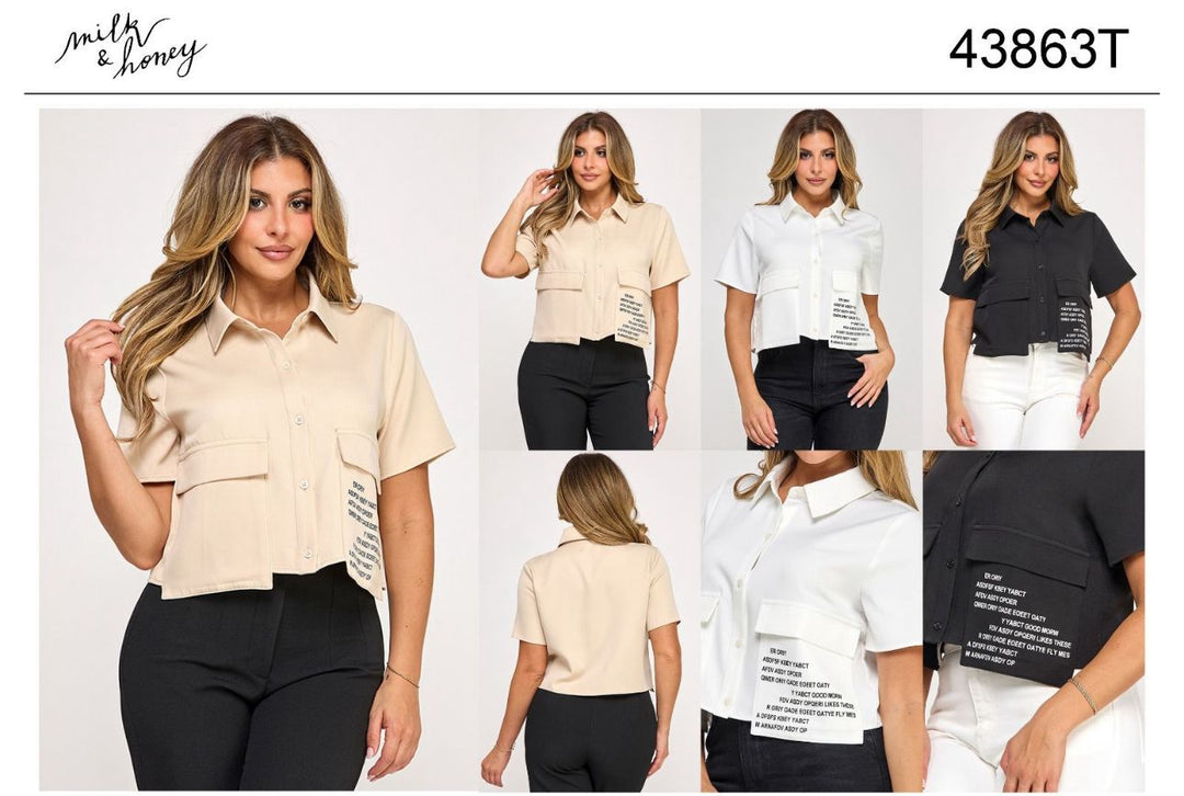 BLUSA MILK AND HONEY