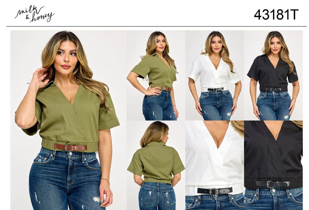 BLUSA MILK AND HONEY