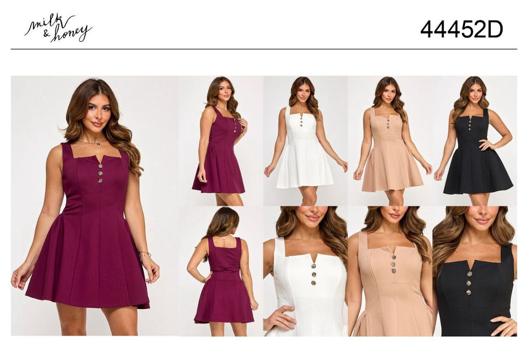 VESTIDO MILK AND HONEY