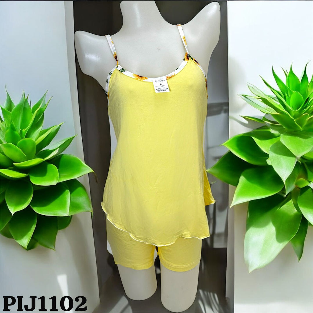 PIJAMA LONDRYS CORTA TIRITO DURAZNO -RIB S-L