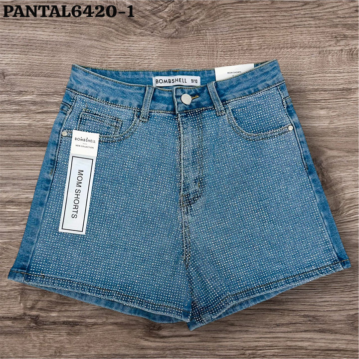 SHORT BOMBSHELL C/ PIEDRAS