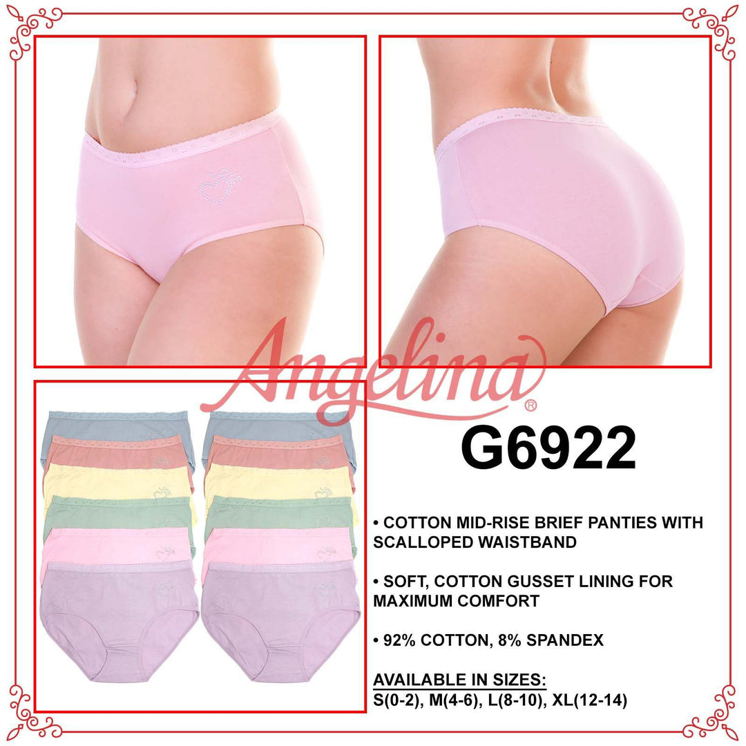 PANTY ANGELINA 100 COTTON CONFORT