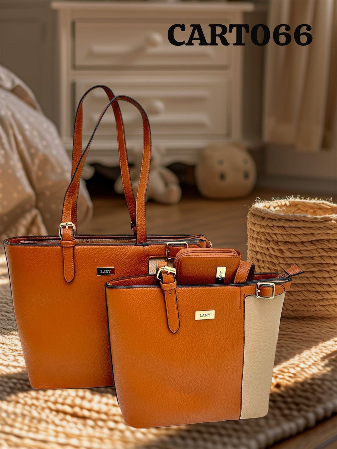 SET CARTERA USA FASHION 3/1