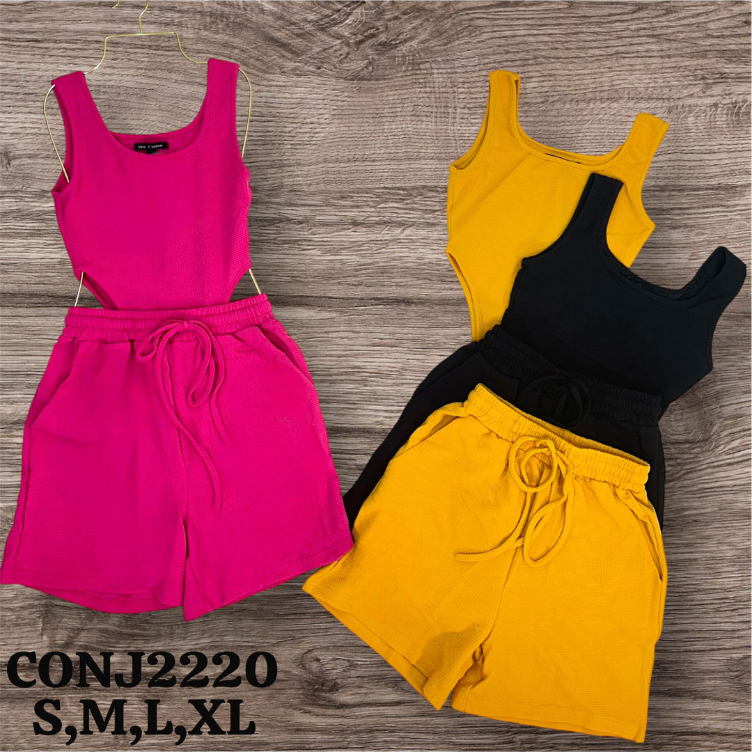 CONJUNTO P. CORTO LOVE COUTURE