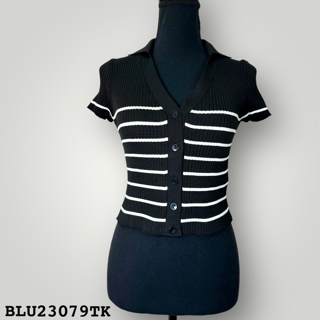 BLUSA CUELLO C/ CUELLO MANGA