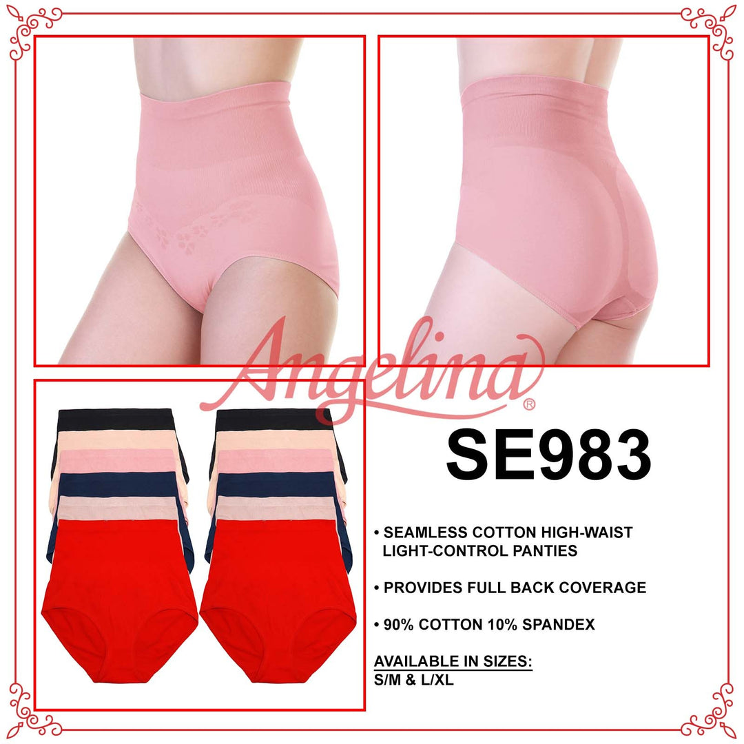 PANTY  ANGELINA  SEAMLESS C/ LACE  WAIST