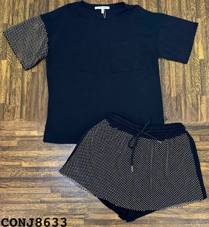CONJUNTO  SPORT SHORT PASTEL