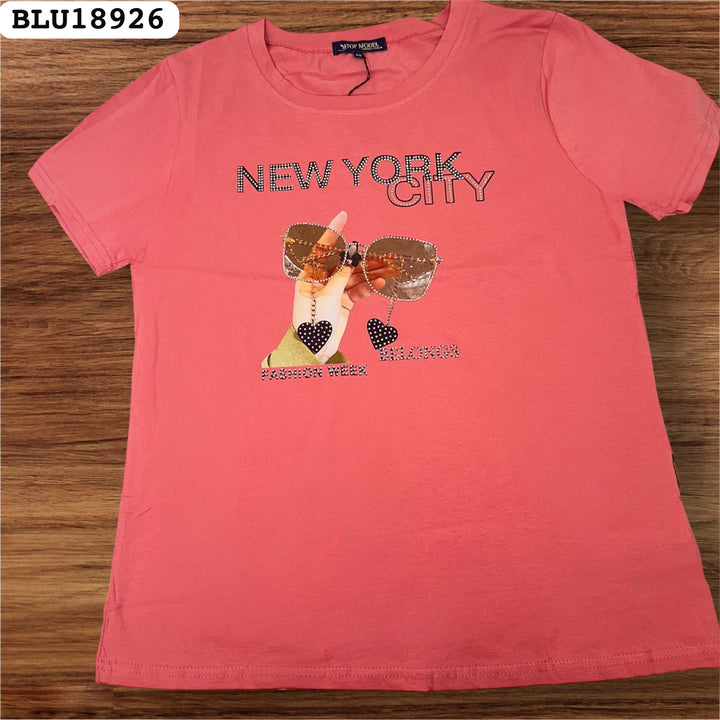 BLUSA TOP  MODEL T-SHIRT