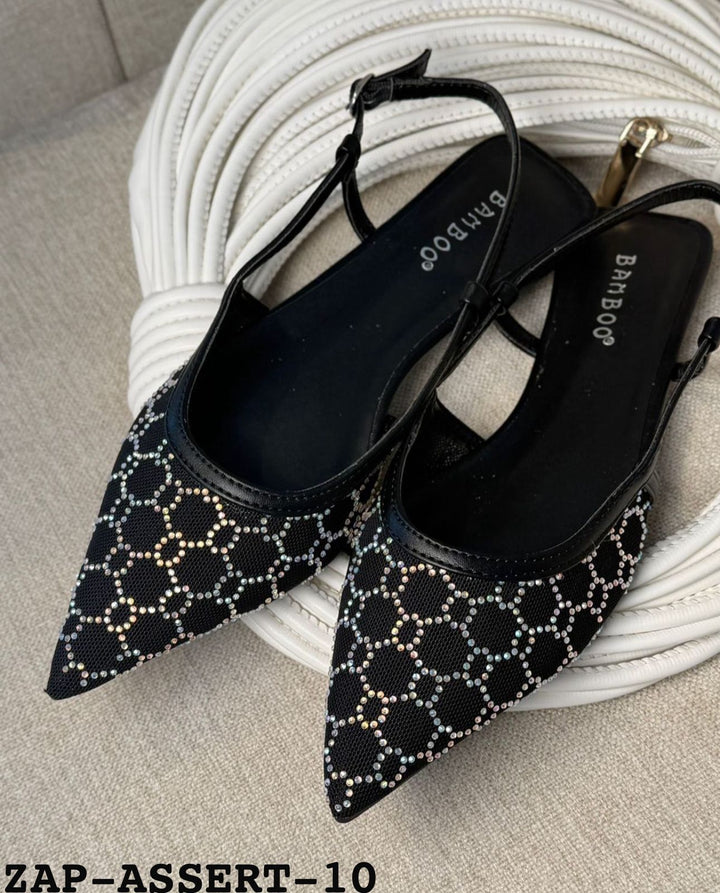 ZAPATO  BAMBO FLAT  C/ PIEDRAS
