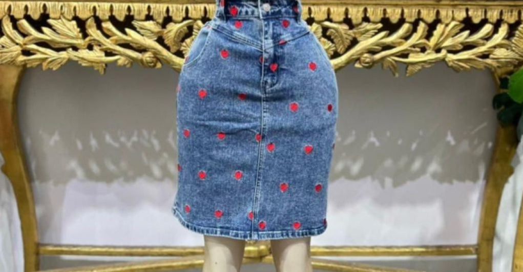 Falda Jean