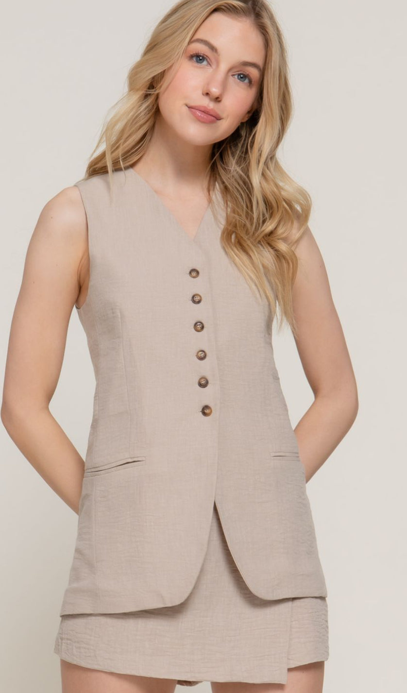 Chaqueta de Mujer Active C/Botones
