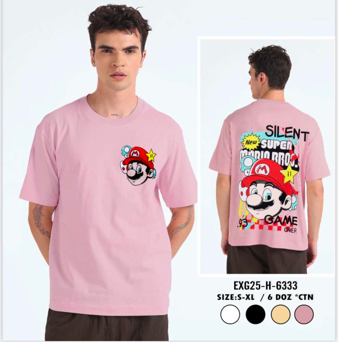 POLOSHIRT JUVENIL P/HOMBRE SUPER MARIO