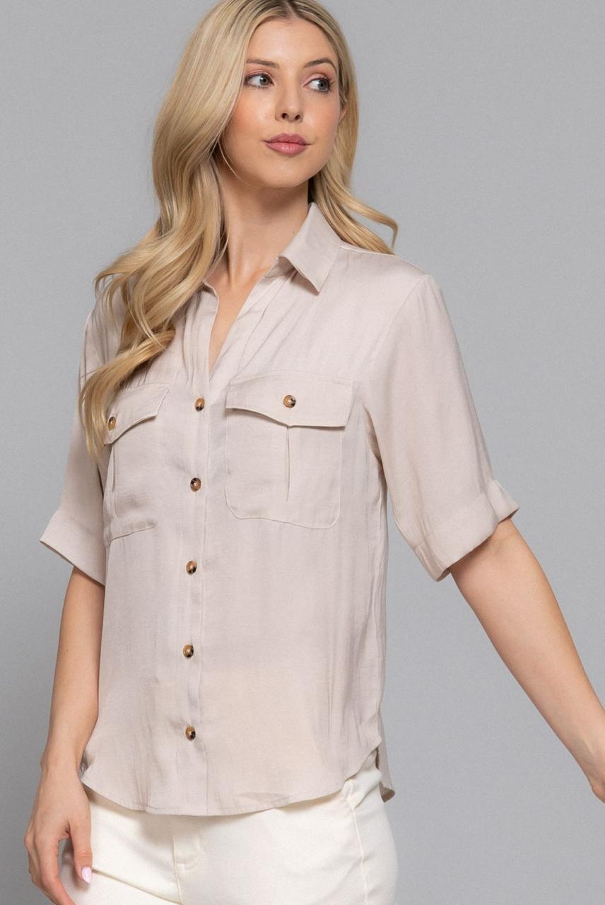 BLUSA PARA MUJER T/CAMISA DE VESTIR