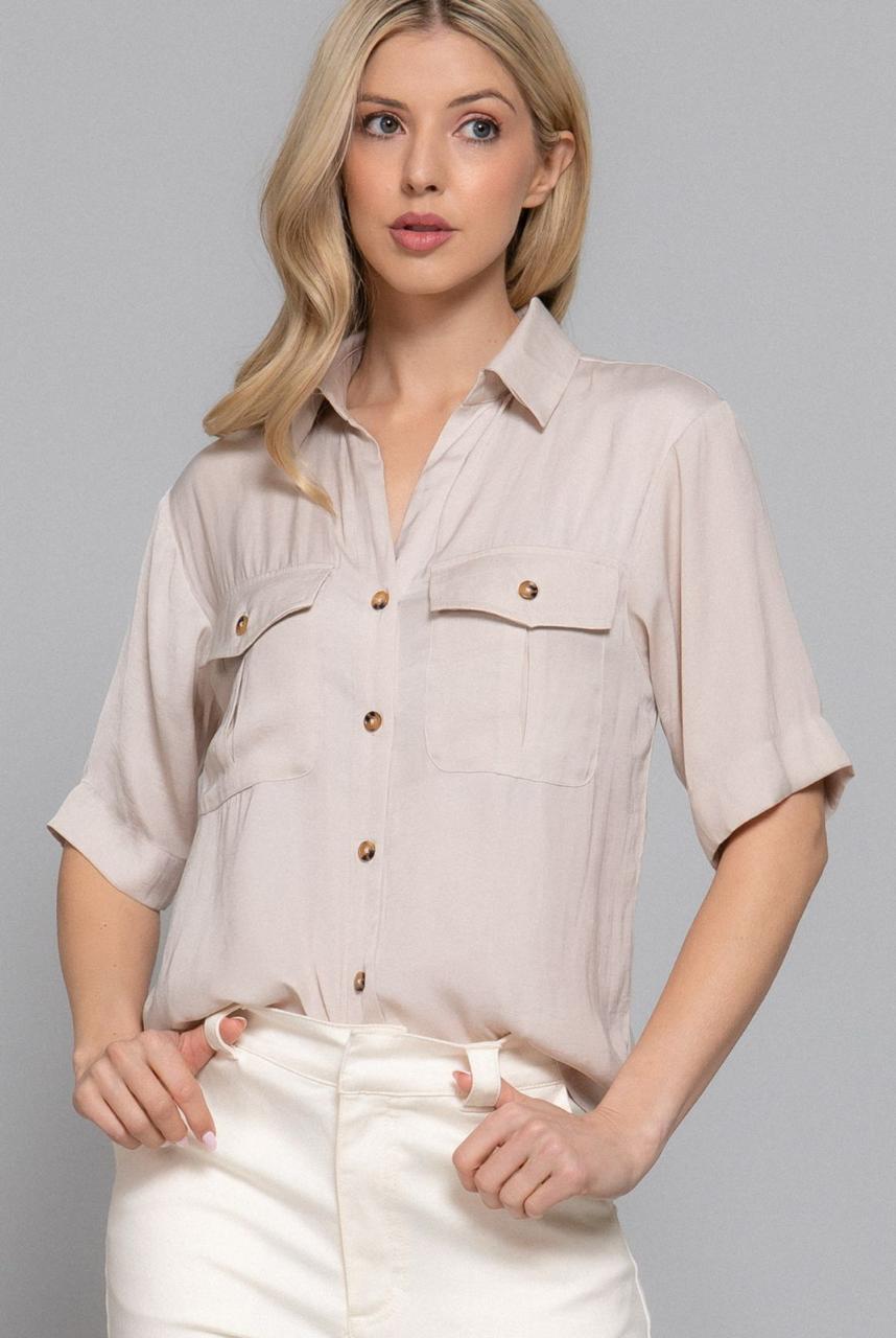 BLUSA PARA MUJER T/CAMISA DE VESTIR