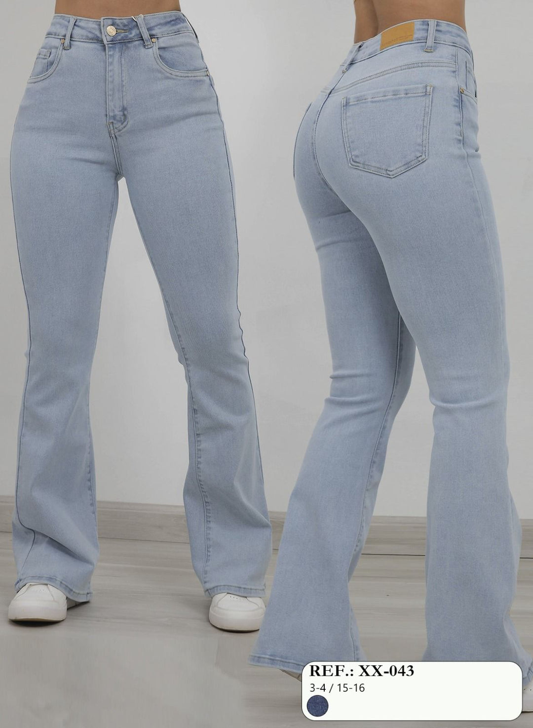 PANATALON JEAN BOMBSHELL P/MUJER