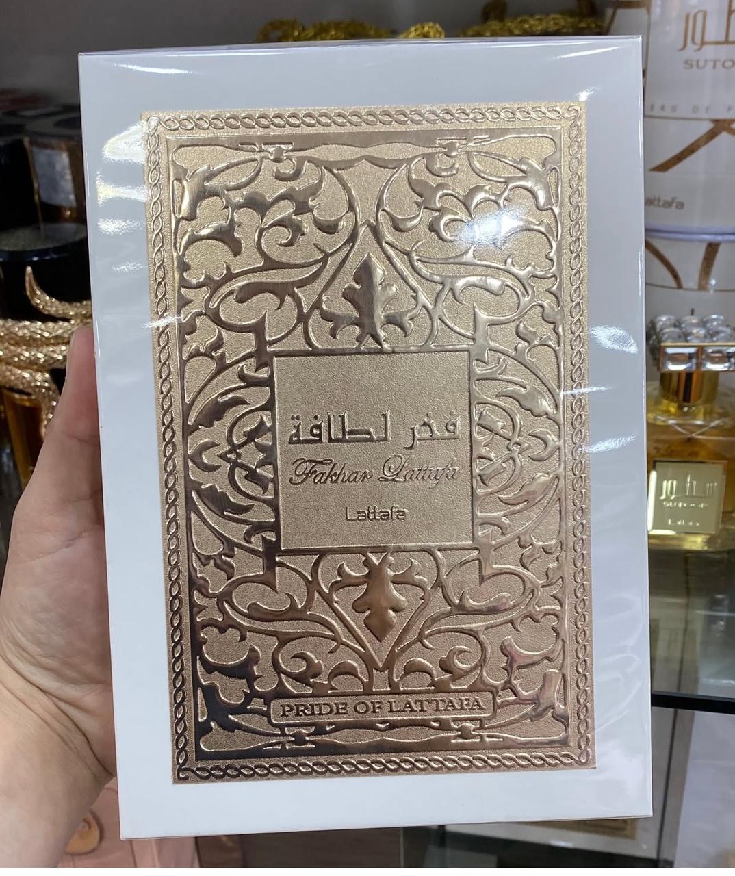 PERFUME LATTAFA FAKHAR WHITE 3.4H P/HOMBRE