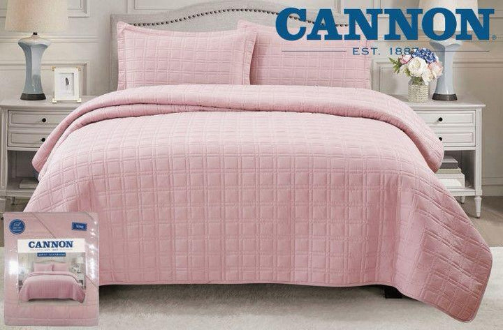 SET SOBRECAMA CANNON ROSADO QUEEN