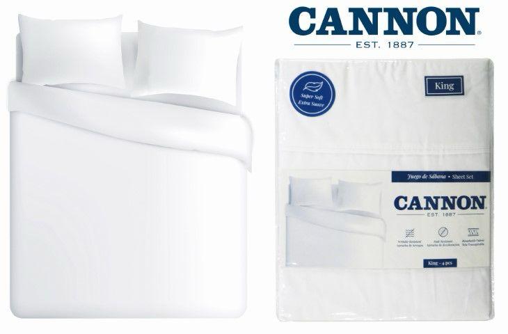 SET DE SABANA CANNON BLANCO KING