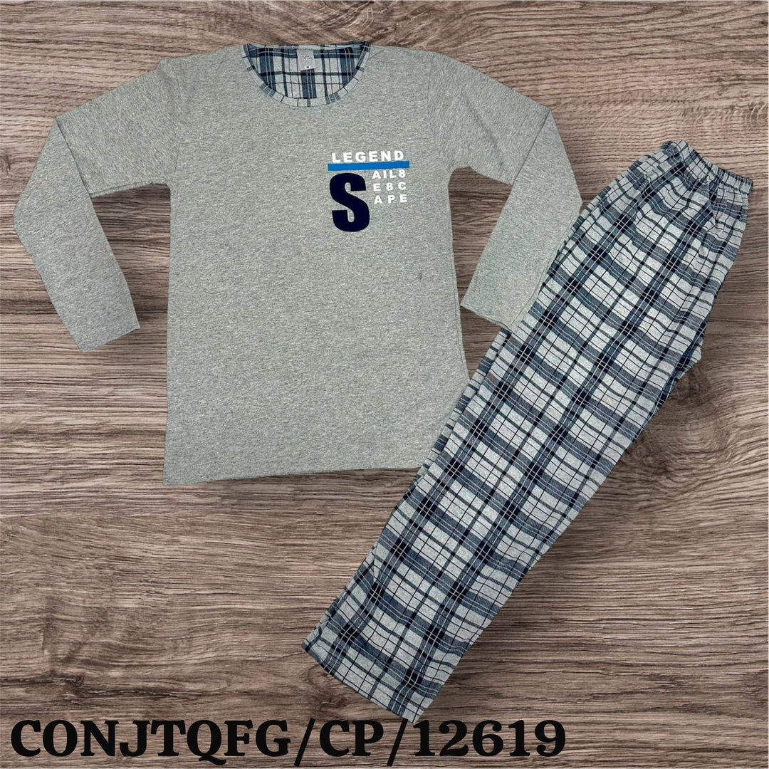 PIJAMA  ASMA  LARGA M /  LARGA  P/ H
