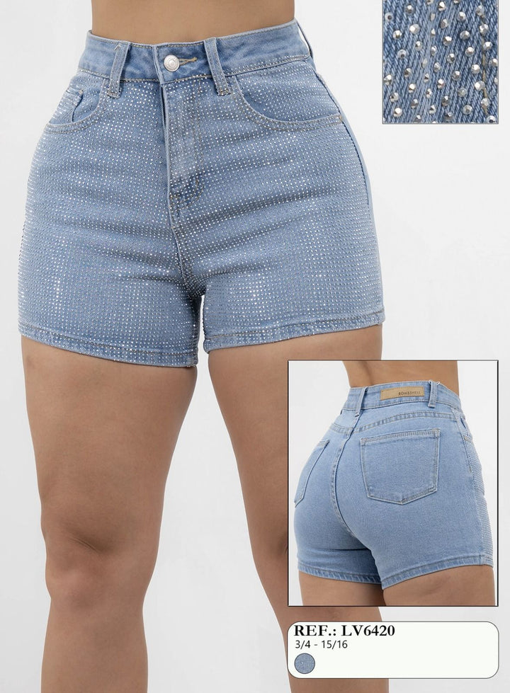 SHORT BOMBSHELL C/ PIEDRAS