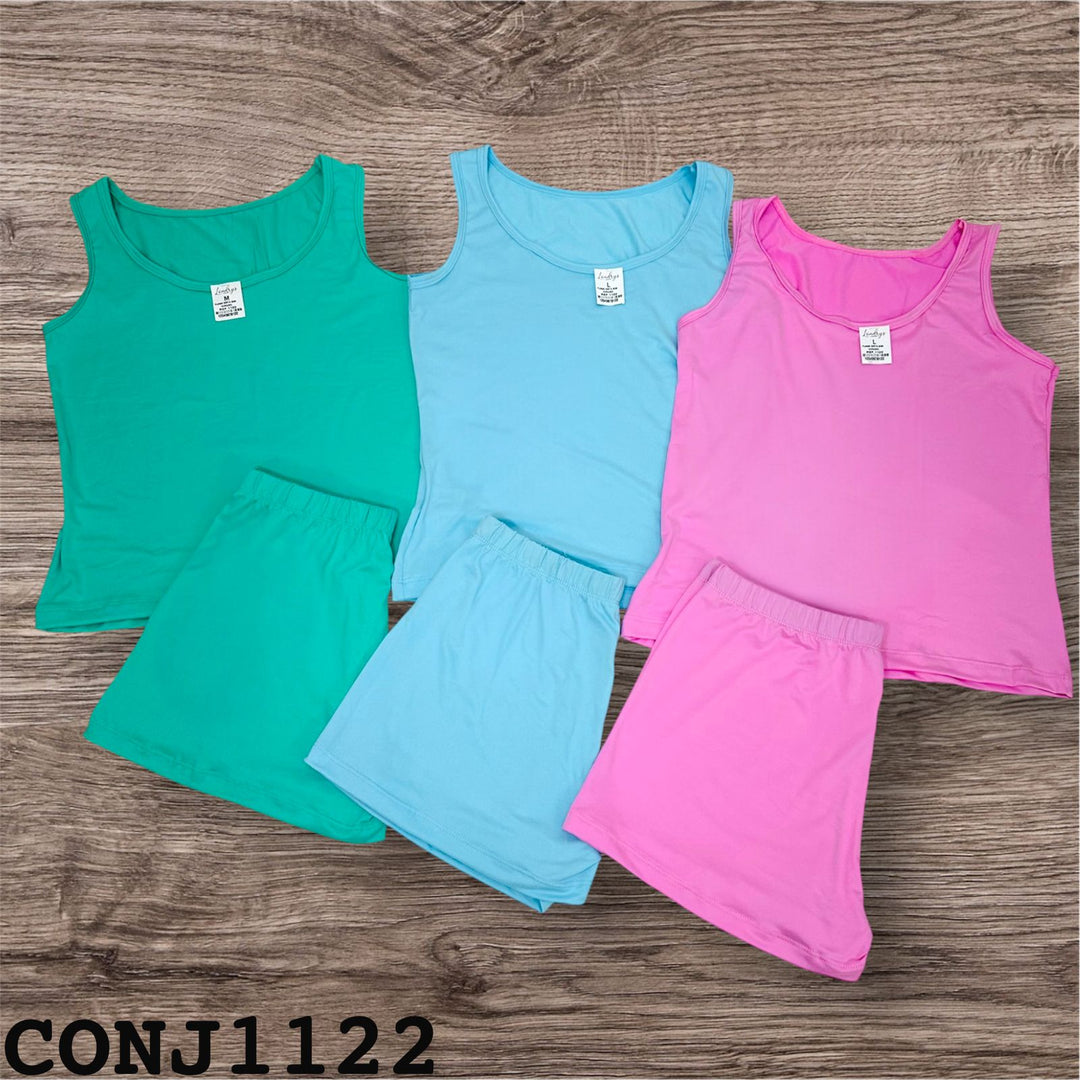 PIJAMA SHORT LONDRYS MANGA SISA