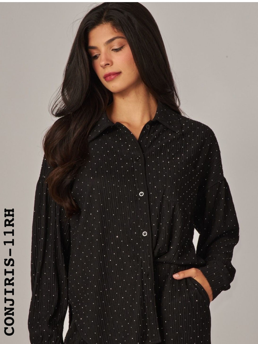 CONJUNTO LOVE POEM S-L  / LARGO C/ BRILLO