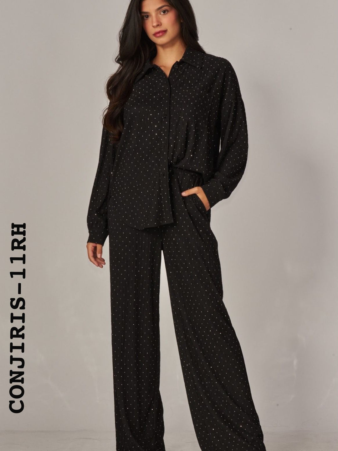 CONJUNTO LOVE POEM S-L  / LARGO C/ BRILLO