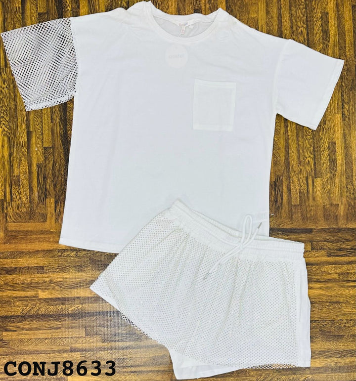 CONJUNTO  SPORT SHORT PASTEL