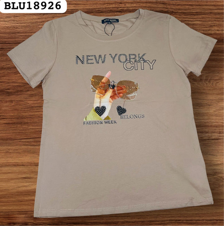 BLUSA TOP  MODEL T-SHIRT