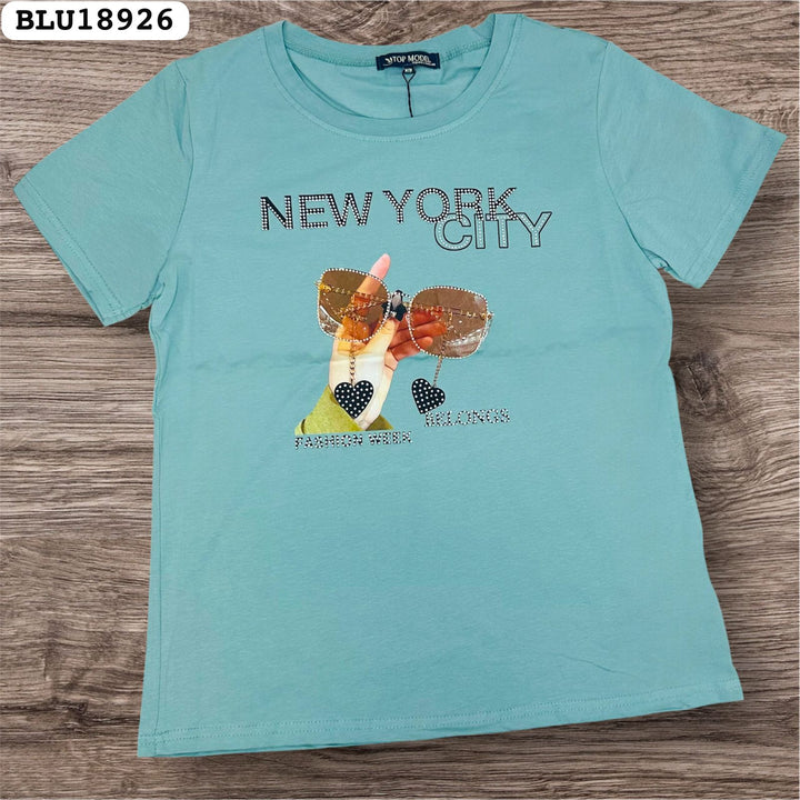 BLUSA TOP  MODEL T-SHIRT