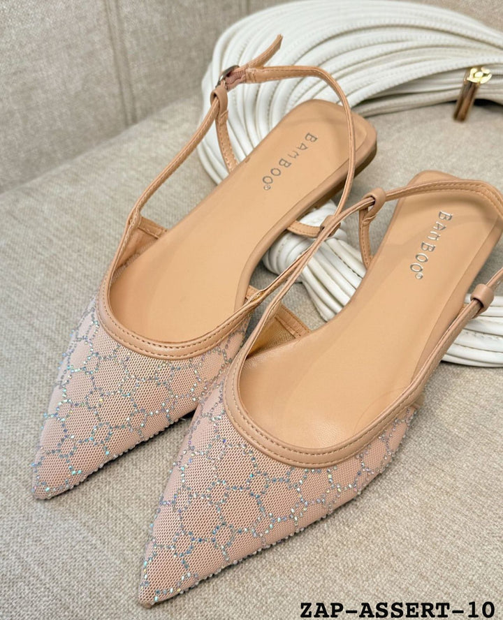 ZAPATO  BAMBO FLAT  C/ PIEDRAS