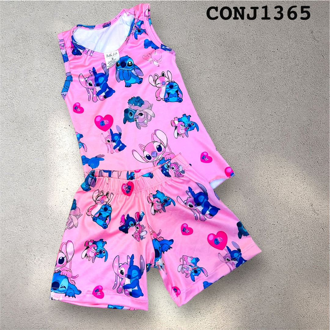 PIJAMA  CORTA P/N MANGA  SISA SUPERIOR