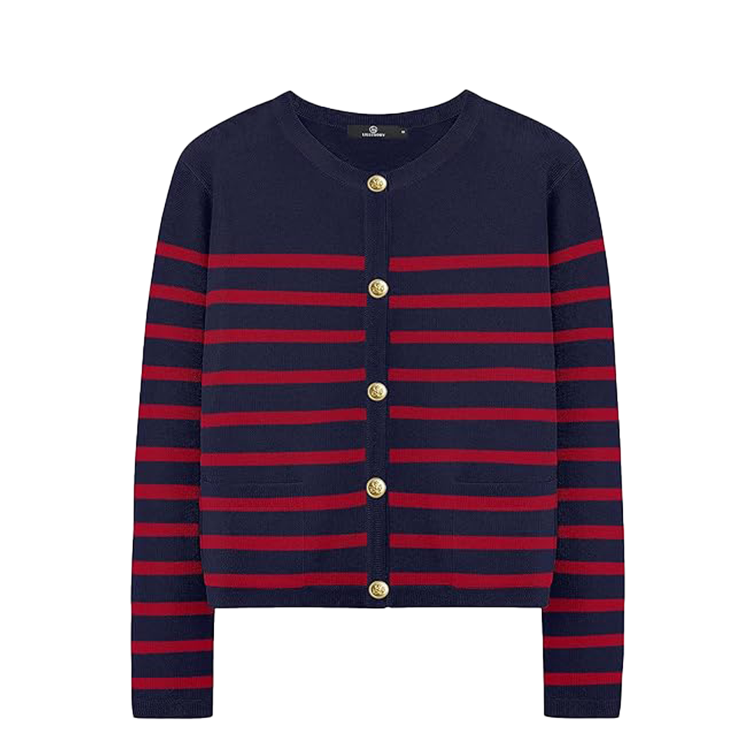 Cardigan t/sueter active manga larga