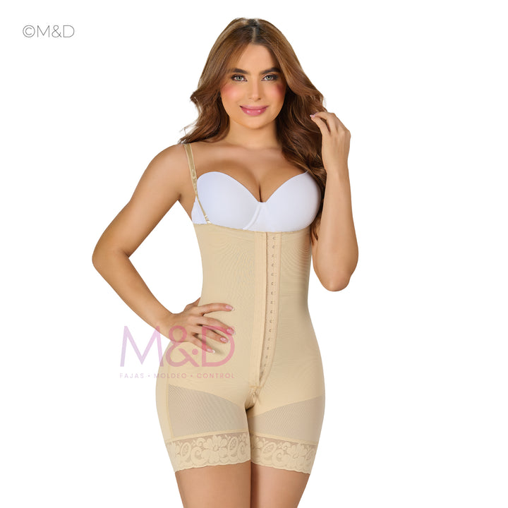 Faja corta con strapless siliconado