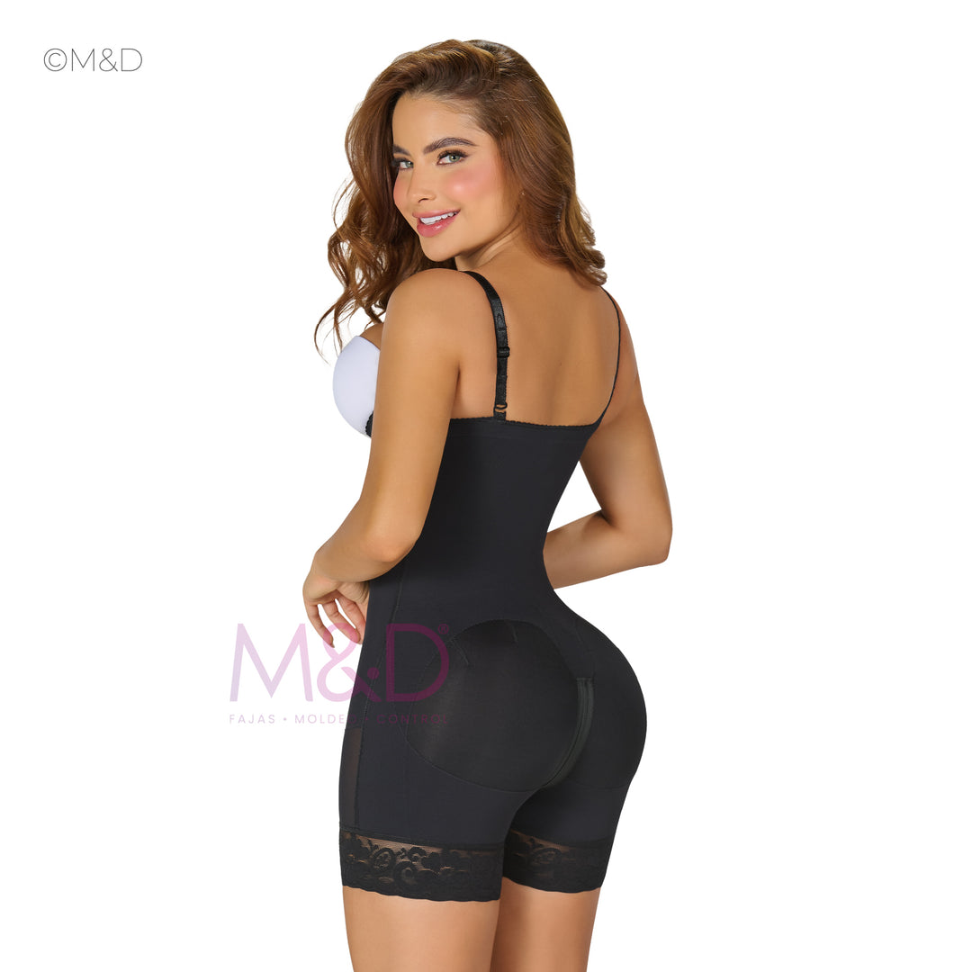 Faja corta con strapless siliconado