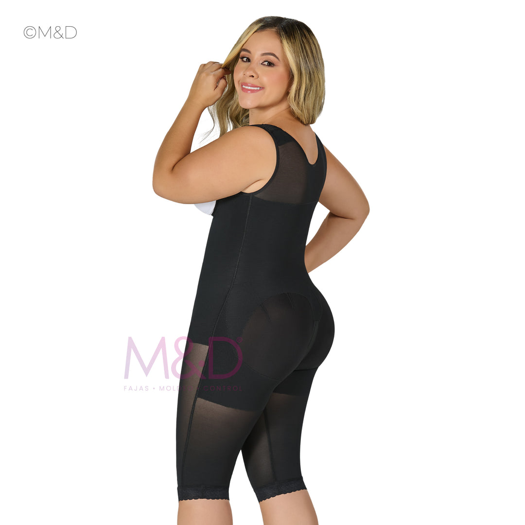 Faja larga con espalda cubierta y sisa