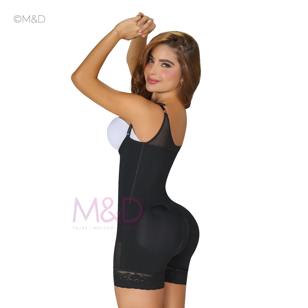 Faja corta con cierre frontal