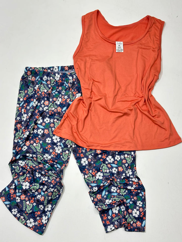 Pijama capri londrys algodon s-xl