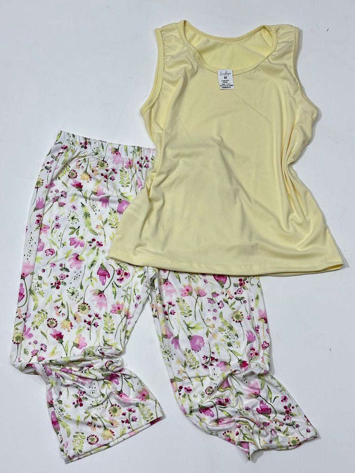 Pijama capri londrys algodon s-xl