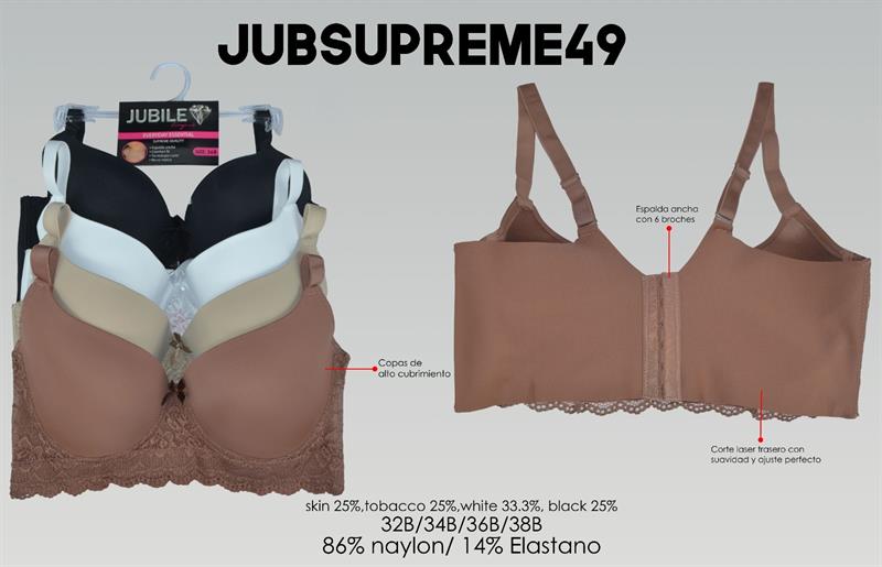 BRASIER JUBILE LASER ANCHO CONFORT