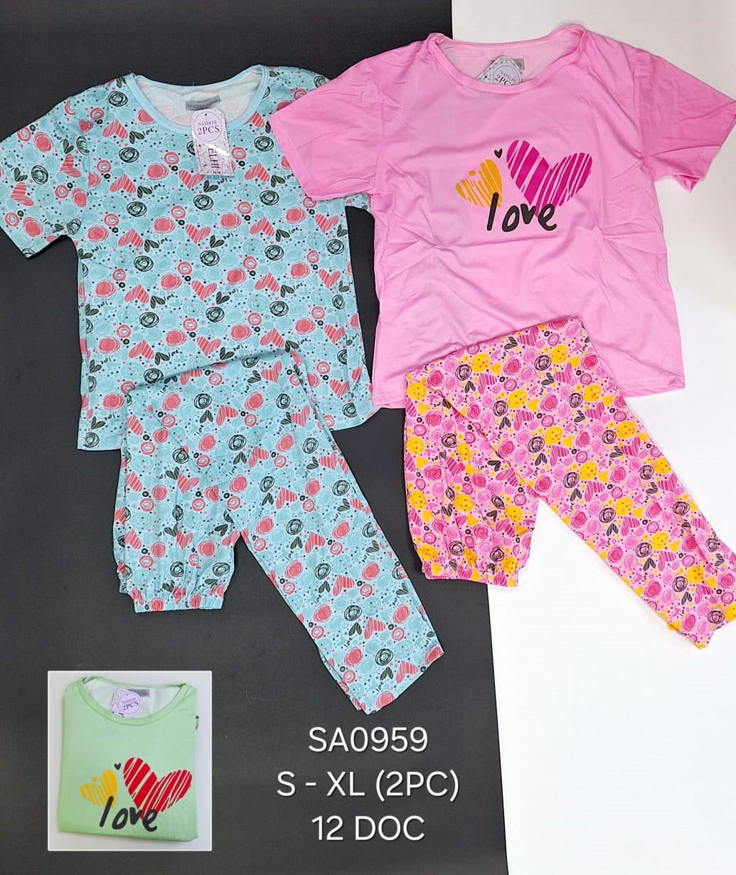 PIJAMA SHORT 2PC NAYELHI