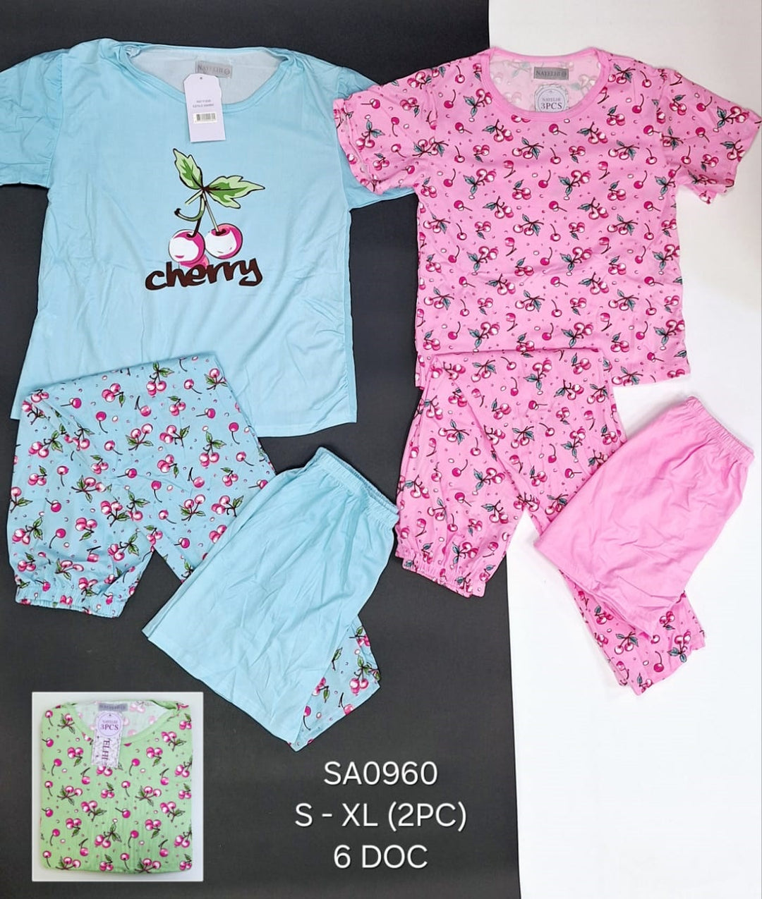 PIJAMA SHORT 3PC NAYELHI