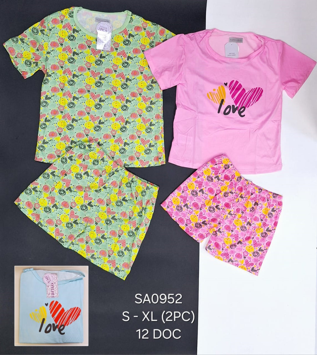 PIJAMA SHORT 2PC NAYELHI