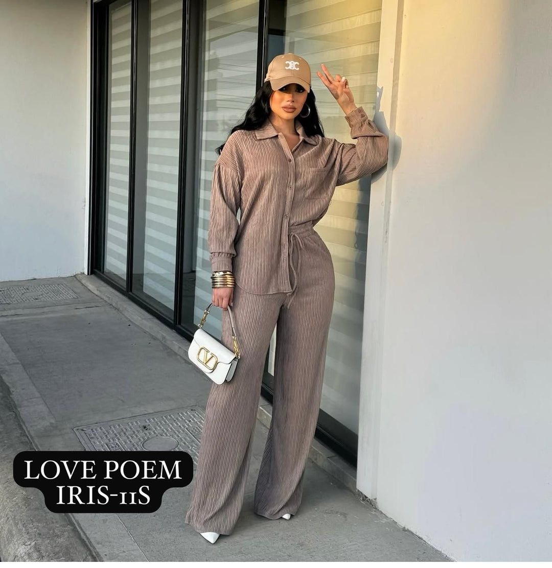 CONJUNTO  M/LARGA P/MUJER LOVE POEM