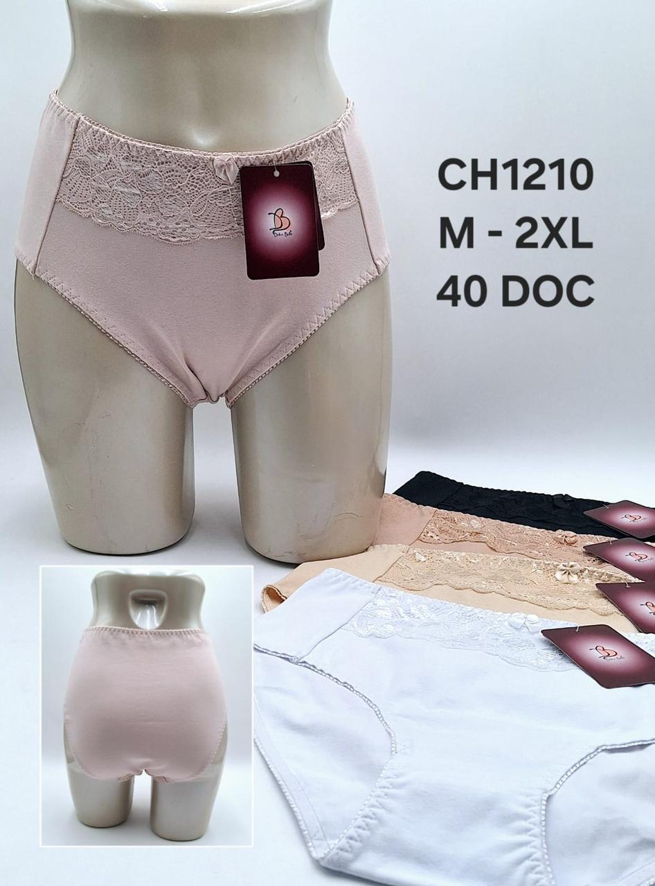 Panty Dolce Bella Algodón/encaje P/Señora