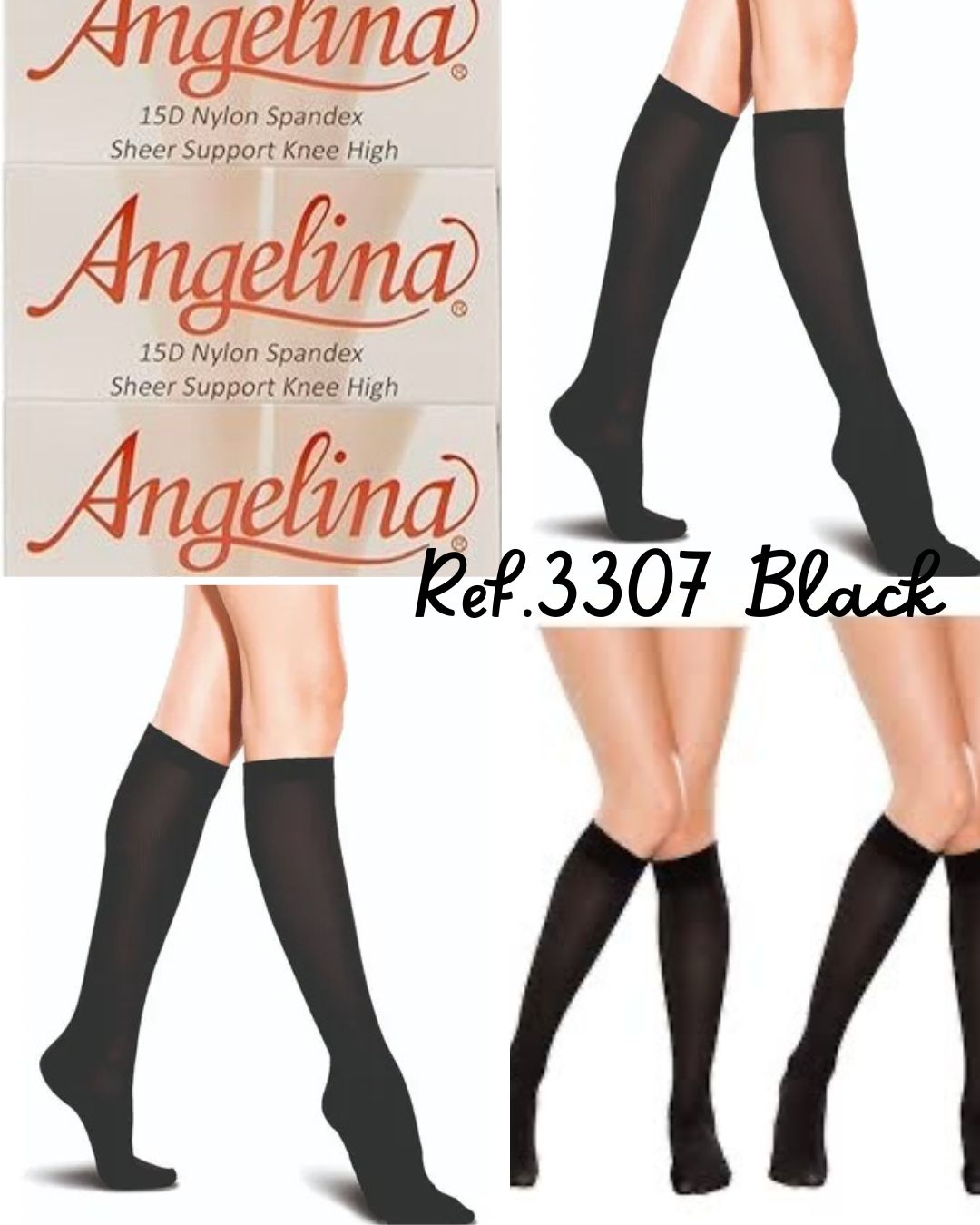 Media Panty Angelina PantyHose P/Dama