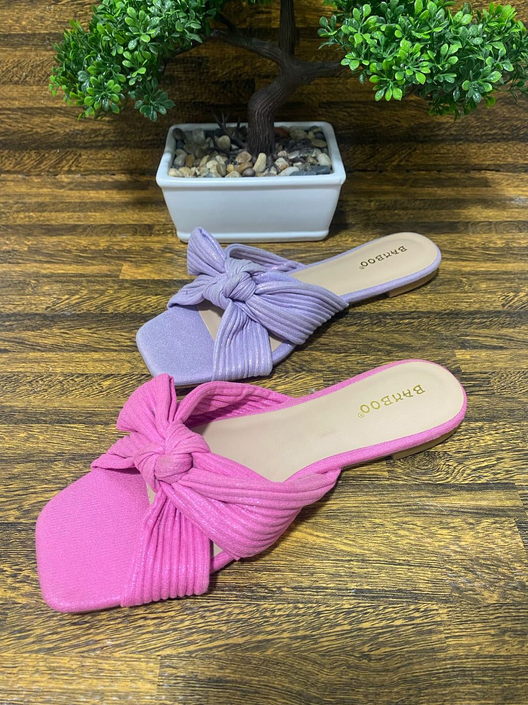 SANDALIA BAMBOO FLAT USA P/DAMA