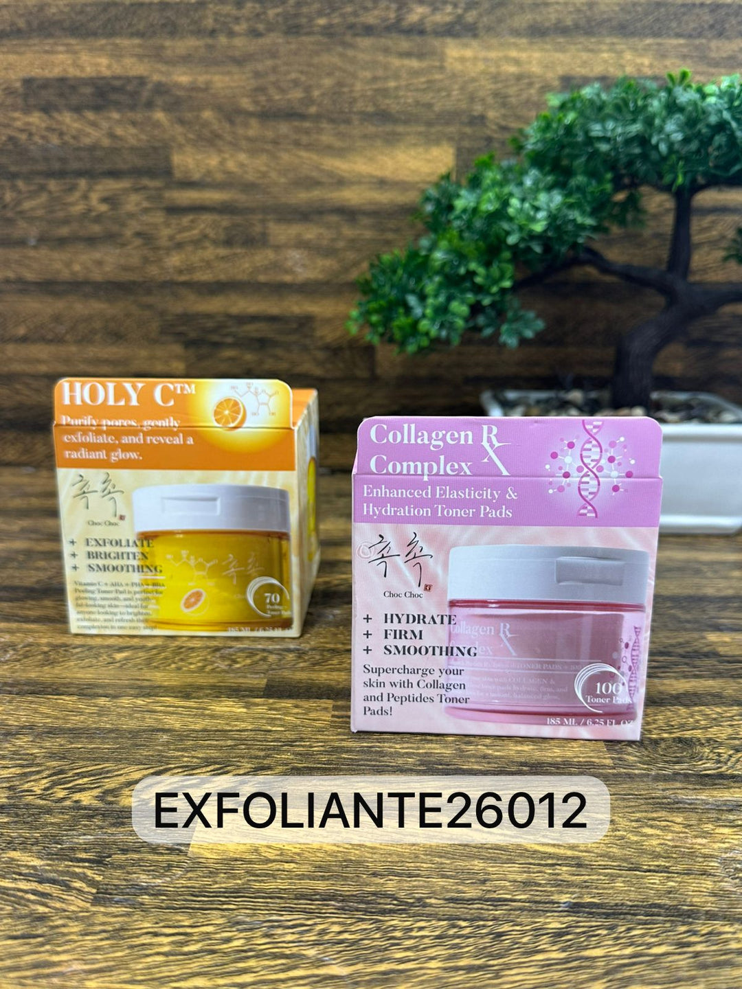 ADOROHOLY C EXFOLIANTING TONER PAD